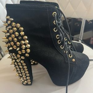 Jeffrey Campbell ankle boots